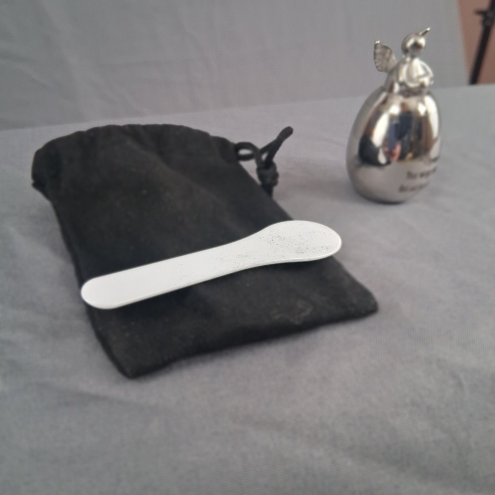 Angel Urn Keepsake Cremation Memorial Small Pot With Spoon And Pouch Cat Dog NEW - Picture 8 of 10